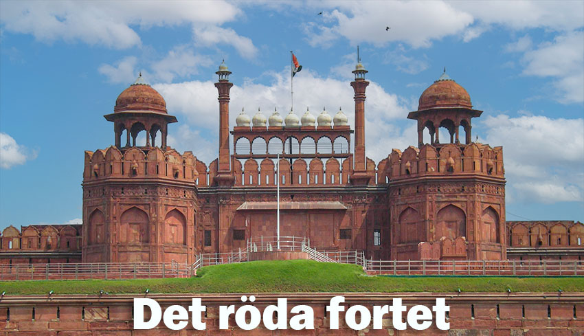 Röda fortet eller Red Fort (Lal Qila) 