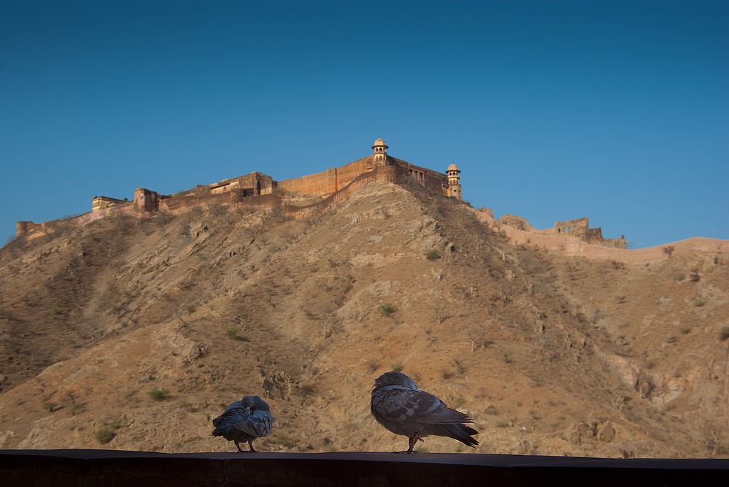 Amber fort i Jaipur