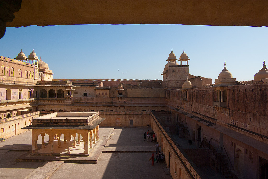 Drottningarnas gård, Amber Fort, Jaipur