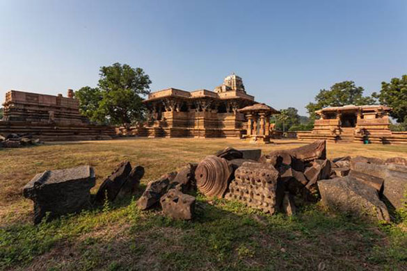 Bild på UNESCO:s världsarv akatiya Rudreshwara (Ramappa) Temple