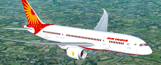 Air India börjar med nattflyg