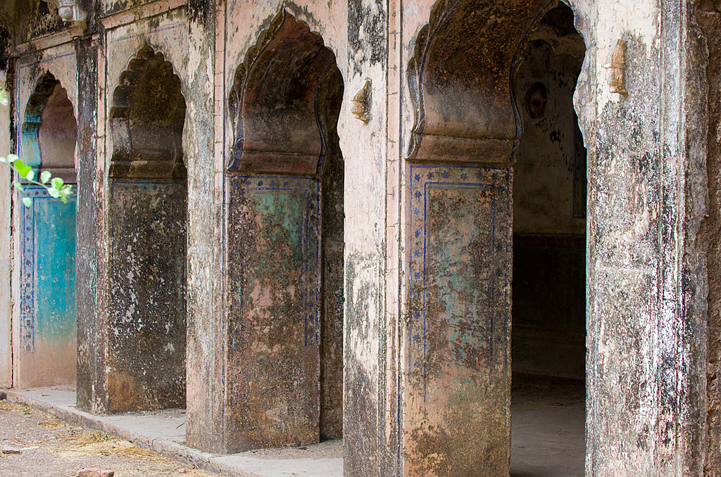 Förfall i Taragarh Fort i Bundi