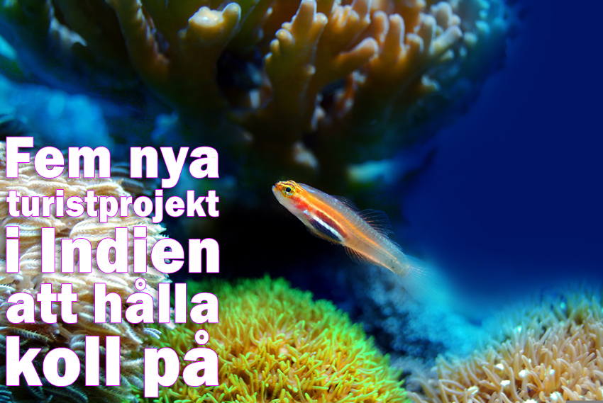 Fem nya turistprojekt i Indien att hålla koll på