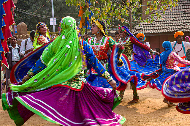 Indisk folkdans