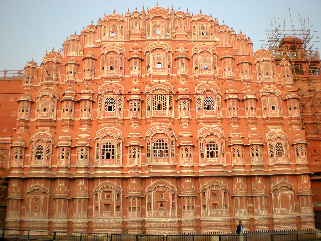 Hawa Mahal - Vindarnas palats i Jaipur