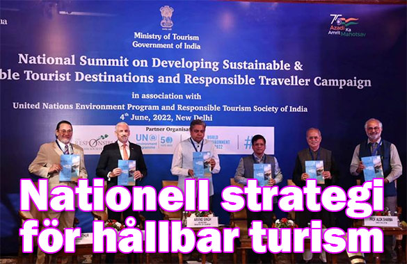 Indien lanserar ny kampanj och nationell strategi för hållbar turism