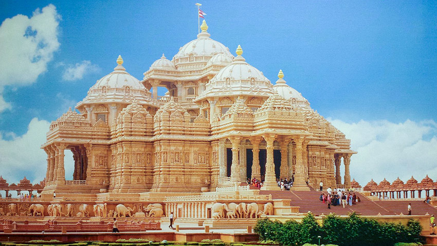 akshardham-templet i Delhi