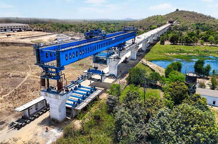 Brokonstruktion i Indien