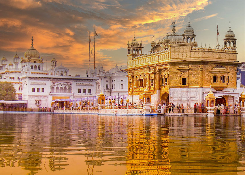 Gyllene templet i Amdritsar