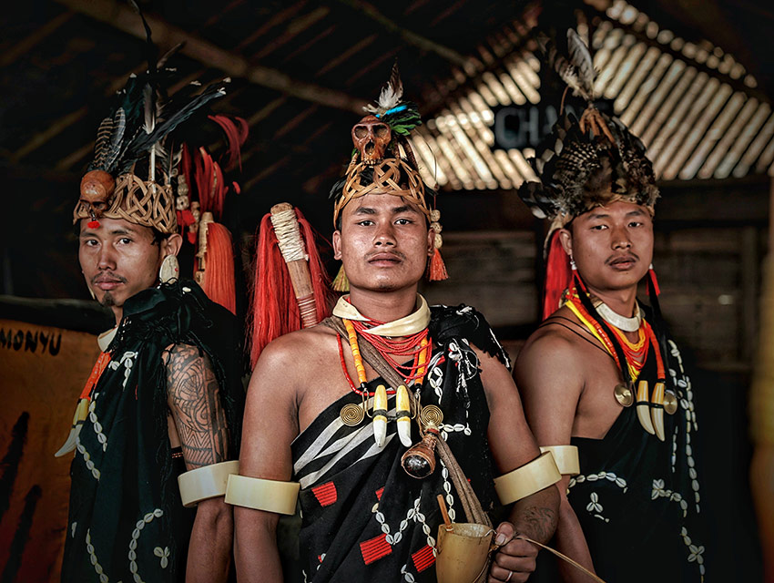 Traditionella kläder, Nagaland