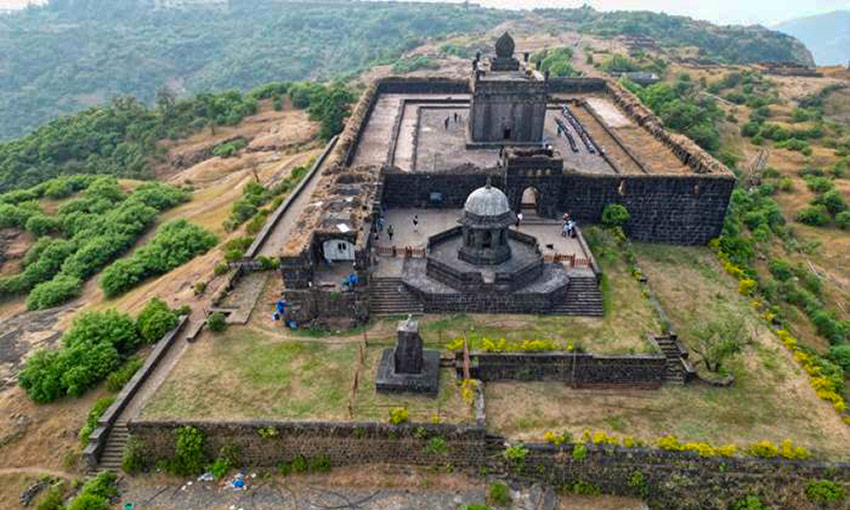 Raigad Fort i Maharashtra