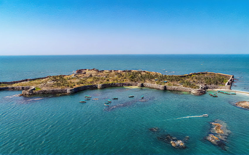 Sindhudurg fort, ettt av UNESCOs nya världsarv