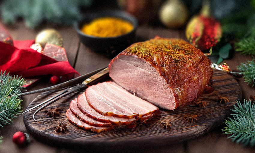 Indisk julspecial, julskinka med tandoorie-smak