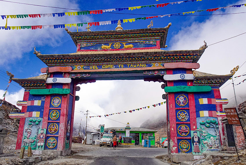Tawang-klostret i Arunachal Pradesh