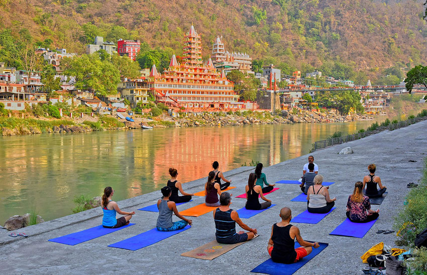 Yoga i Rishikesh