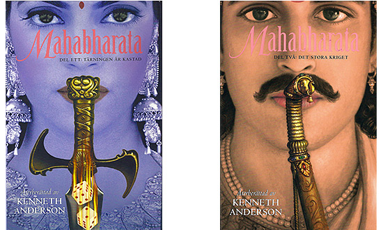 Mahabharata i två delar - återberättad av Kenneth Anderson