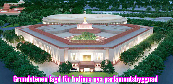 Indiens nya parlamentsbyggnad