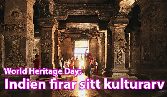 Indien firade kulturarvet med glädje och stolthet