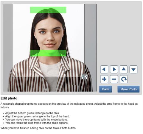 Rotera och justera storleken