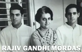 1991 - Rajiv Gandhi mördas