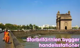 Storbritannien bygger handelsstationer