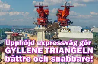 Ny upphöjd expressväg minskar restiden mellan Jaipur och Delhi drastiskt