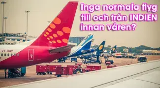 Flygbubblor till Indien