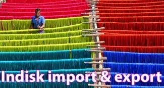 Indiens import & export