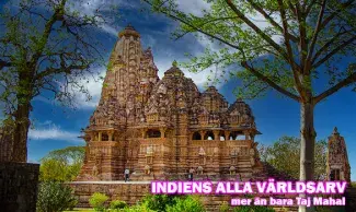 Lista: Alla världsarv i Indien