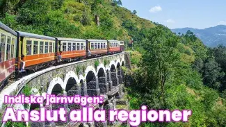 Indiens premiärminister, Narendra Modi, om landets utbyggnad av järnvägen