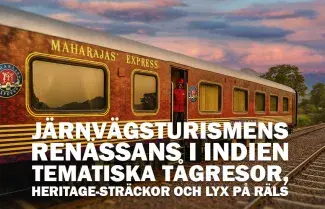 Järnvägsturismens renässans i Indien