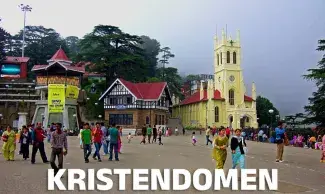 Kristendomen, kyrka i Shimla