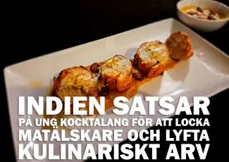 Indien satsar på ung kocktalang för att locka matälskare och lyfta kulinariskt arv