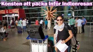 Packa inför resan till Indien