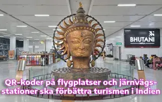 Insamling av turistfeedback vid flygplatser och järnvägsstationer i hela Indien