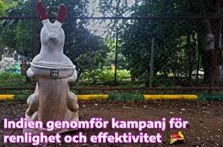 Indiens turistministerium genomför kampanj för renlighet och effektivitet