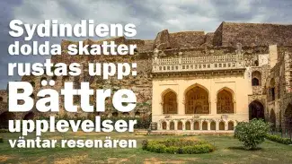 Sydindiens dolda skatter rustas upp: Bättre upplevelser väntar resenären. Bild: Roman Saienko på Pexels.