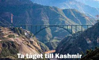 Nu kan du äntligen ta tåget till Kashmir – Snart hela vägen från Delhi