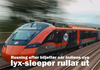 Vande Bharat Sleeper-tåg i Indien